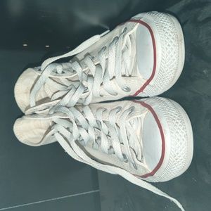 White High Top Converse